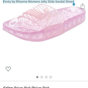 Puma Fenty by Rihanna Women’s Jelly Slide 'Pink”